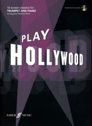 Play Hollywood (+CD) for trumpet and piano