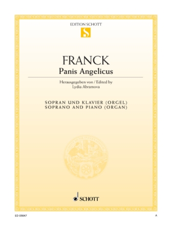 Panis angelicus f�r Sopran und Klavier (Orgel)