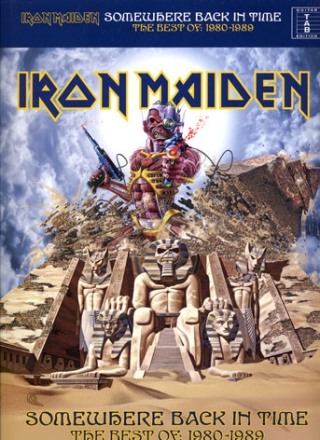 Iron Maiden: Somewhere back in Time songbook vocal/guitar/tab