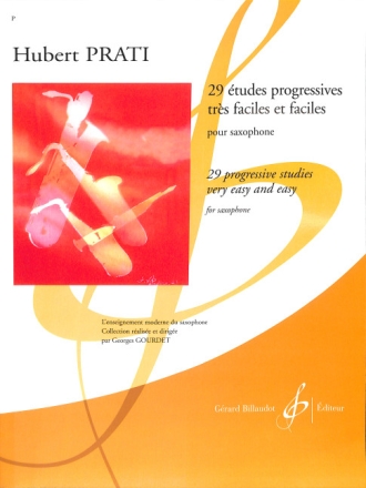 29 �tudes progressives tr�s faciles et faciles pour saxophone