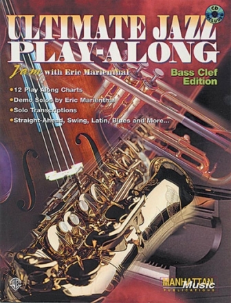 Ultimate Jazz Playalong (+CD): Bass clef edition