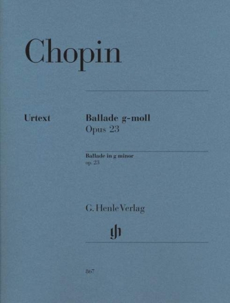 Ballade g-Moll op.23 f�r Klavier