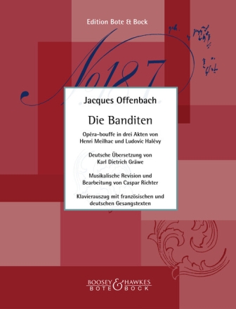Die Banditen  Klavierauszug (dt/frz)