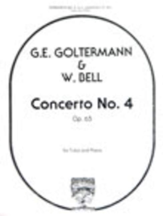 CONCERTO OP.65 NO.4 FOR Bb TUBA AND PIANO BELL, W., ED.