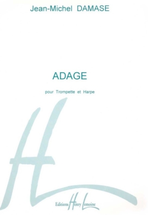 Adage pour trompette en ut et harpe