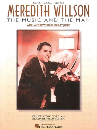 Meredith Willson: The Music and theMan songbook piano/voice/guitar