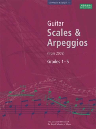 Scales and Arpeggios 2009 Grades 1-5 for guitar