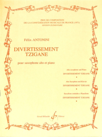 Divertissement tzigane pour saxophone alto et piano