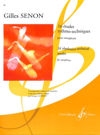 16 �tudes rythmo-techniques pour saxophone