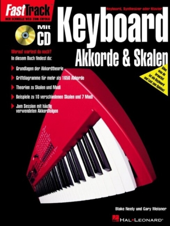FAST TRACK KEYBOARD (+CD) AKKORDE UND ZAHLEN