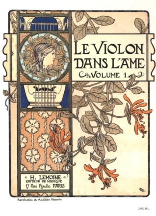 Le violon dans l'ame vol.1 pour violon (1ere position) et piano
