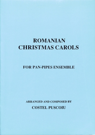 Romanian christmas carols for pan-pipes ensemble