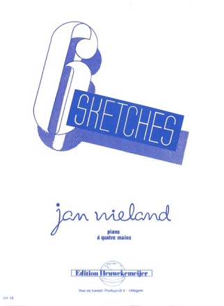 6 Sketches  pour piano a 4 mains