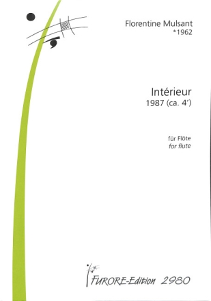 INTERIEUR POUR UN FLUTISTE (1987)