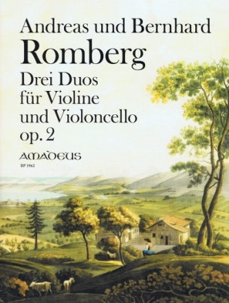 3 Duos op.2 f�r Violine und Violoncello Partitur und Stimmen