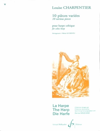 10 pi�ces vari�es pour harpe celtique