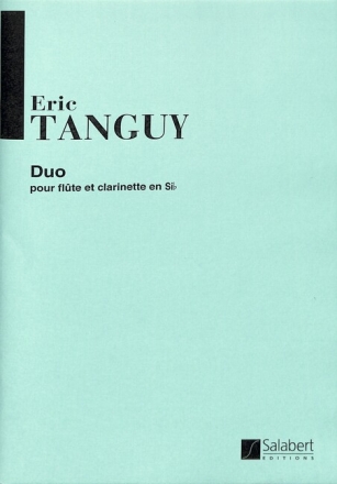 DUO POUR FLUTE ET CLARINETTE (1994) 2PARTITIONS