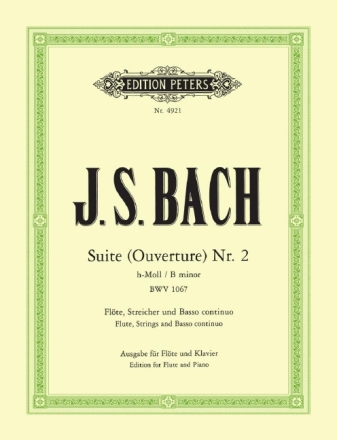 Suite h-Moll f�r Fl�te und Streichorchester f�r Fl�te und Klavier