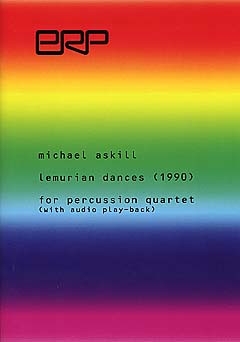 Lemurian Dances (+CD) for percussion quartet score