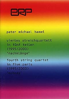 Streichquartett Nr.4 f�r 2 Violinen, Viola und Violoncello Partitur