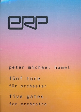 5 Tore f�r Orchester Partitur
