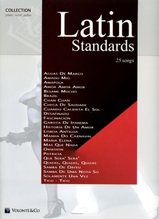 Latin Standards for piano (vocal/guitar)