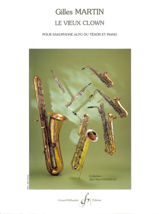 Le vieux clown pour saxophone alto ou tenor et piano
