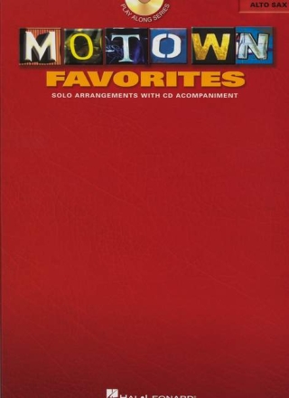 Motown Favorites (+CD) for alto saxophone