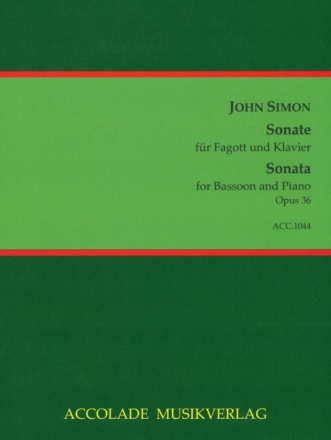 Sonate op.36 f�r Fagott und Klavier