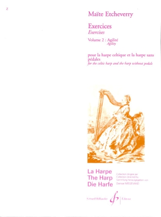 Exercises vol.2 Agilit� pour la harpe celtique et la harpe sans pedales