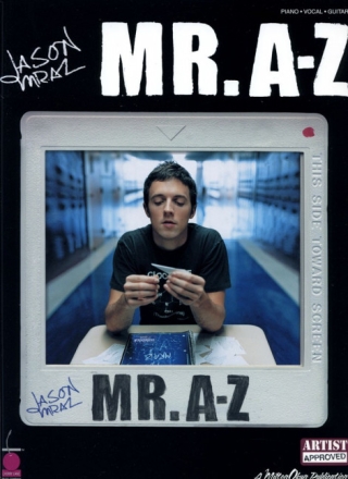 Jason Mraz: Mr. A-Z songbook piano/vocal/guitar