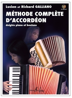 M�thode compl�te d'accord�on (+CD) doigt�s piano et boutons 