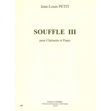 Souffle pour clarinette et piano