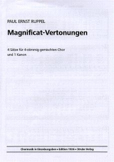 Magnificat-Vertonungen f�r gem Chor a cappella Partitur