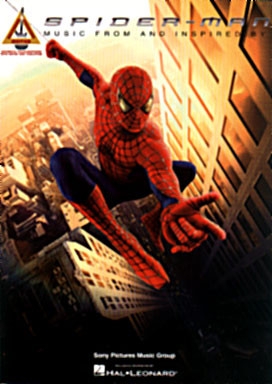 Spider Man: Songbook for voice/ guitar with tablatureand notes music from and inspired by spider man