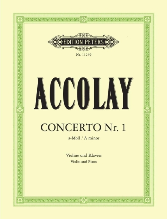 Konzert a-Moll Nr.1 f�r Violine und Klavier