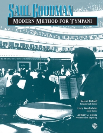 Modern Method for tympani in 4 sections