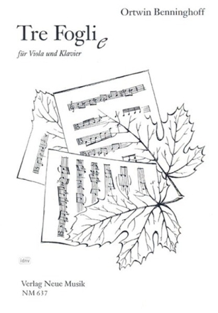 3 fogli f�r Viola und Klavier