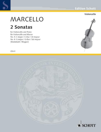 2 Sonaten f�r Violoncello und Klavier
