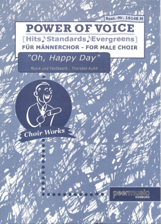Oh happy Day f�r M�nnerchor und Klavier Partitur
