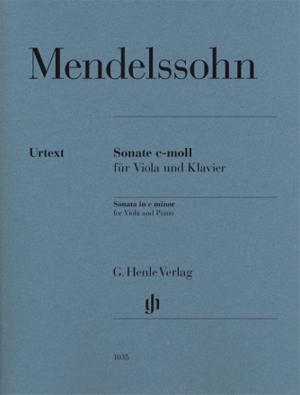 Sonate c-Moll f�r Viola und Klavier