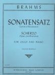 Sonatensatz op.posth. f�r Violoncello und Klavier