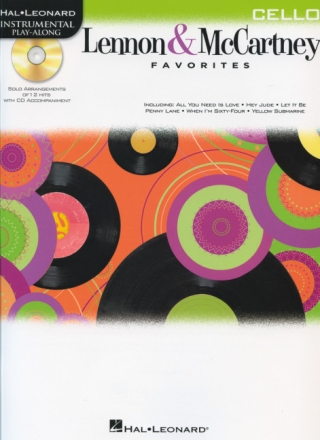 Lennon & McCartney Favorites (+CD): for cello