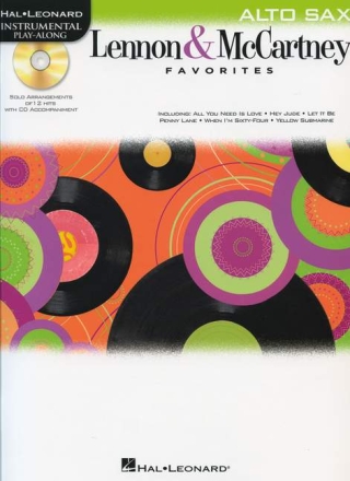 Lennon & McCartney Favorites (+CD): for alto saxophone