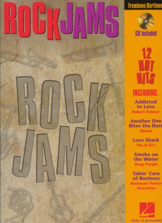 Rock Jams (+CD): for trombone (baritone)