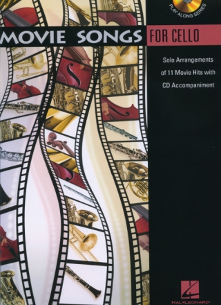 Movie Songs (+CD): for cello
