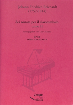 6 sonate vol.2 per il clavicembalo