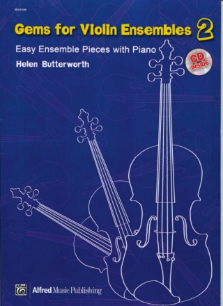 Gems for violin ensembles vol.2 (+Online Audio) for ensemble score (en)
