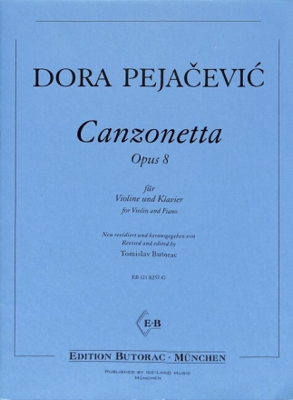 Canzonetta op.8 f�r Violine und Klavier