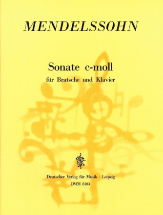 Sonate c-Moll f�r Viola und Klavier